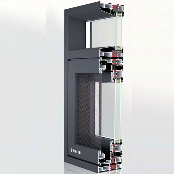 110外开窗纱一体系列